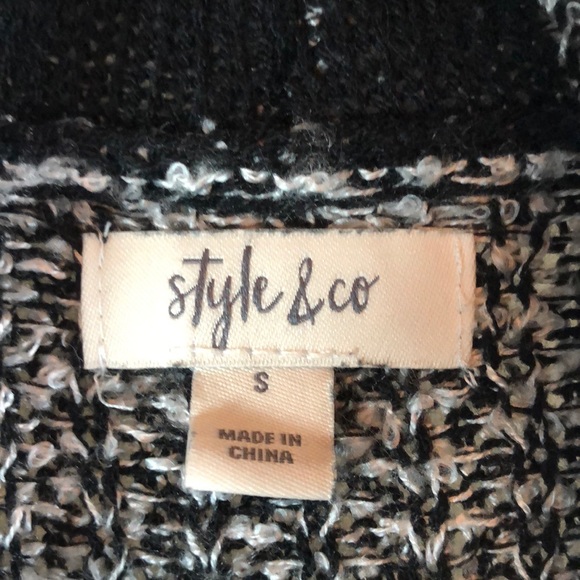 Style & Co Sleeveless Open Sweater size Small - Picture 2 of 8